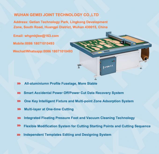 इंकजेट सीएडी कटर प्लॉटर मशीन जूता बैग के लिए कपड़ा कपड़े कागज पैटर्न 1